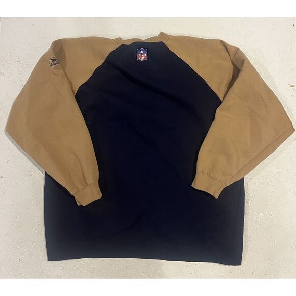 Vintage Reebok NFL On Field St. Louis Rams Pullover Sweatshirt Size XL Y2K - Picture 10 of 10